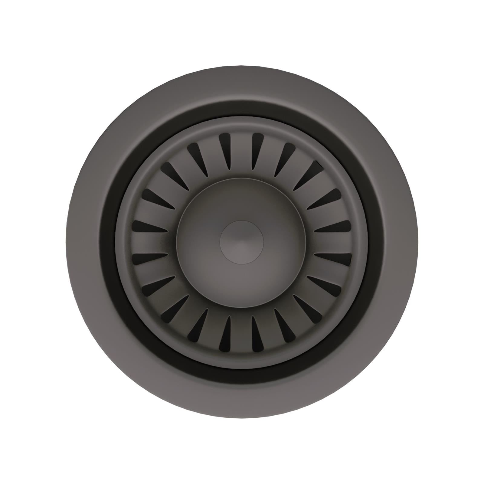 Liquida SW1GR Matt Grey Kitchen Sink Basket Strainer Waste