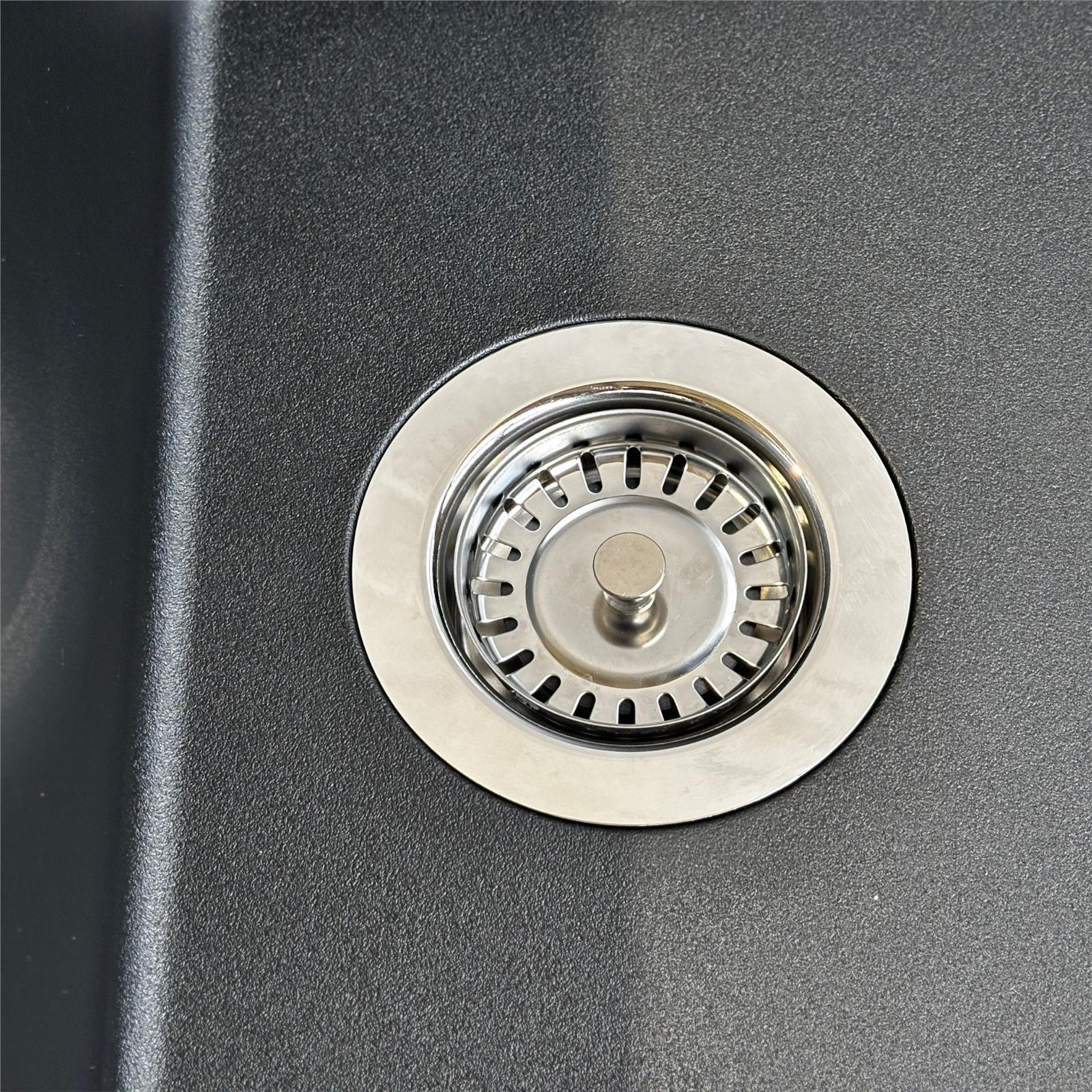 Liquida TFO527CH TOP-FIX  90mm Chrome Basket Strainer Waste With Overflow