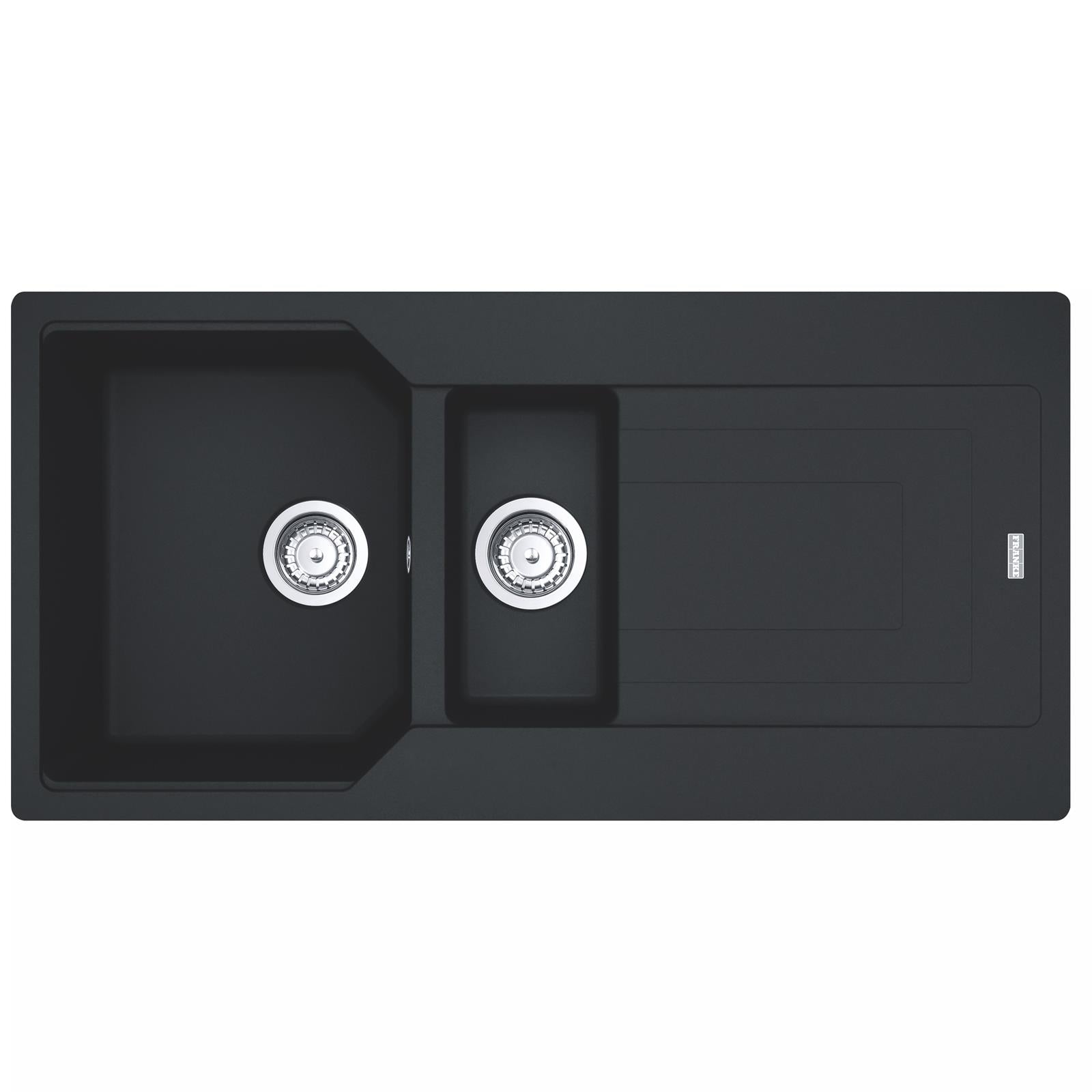 Franke UBG651MB Urban 1.5 Bowl FraGranite Reversible Matt Black Kitchen Sink