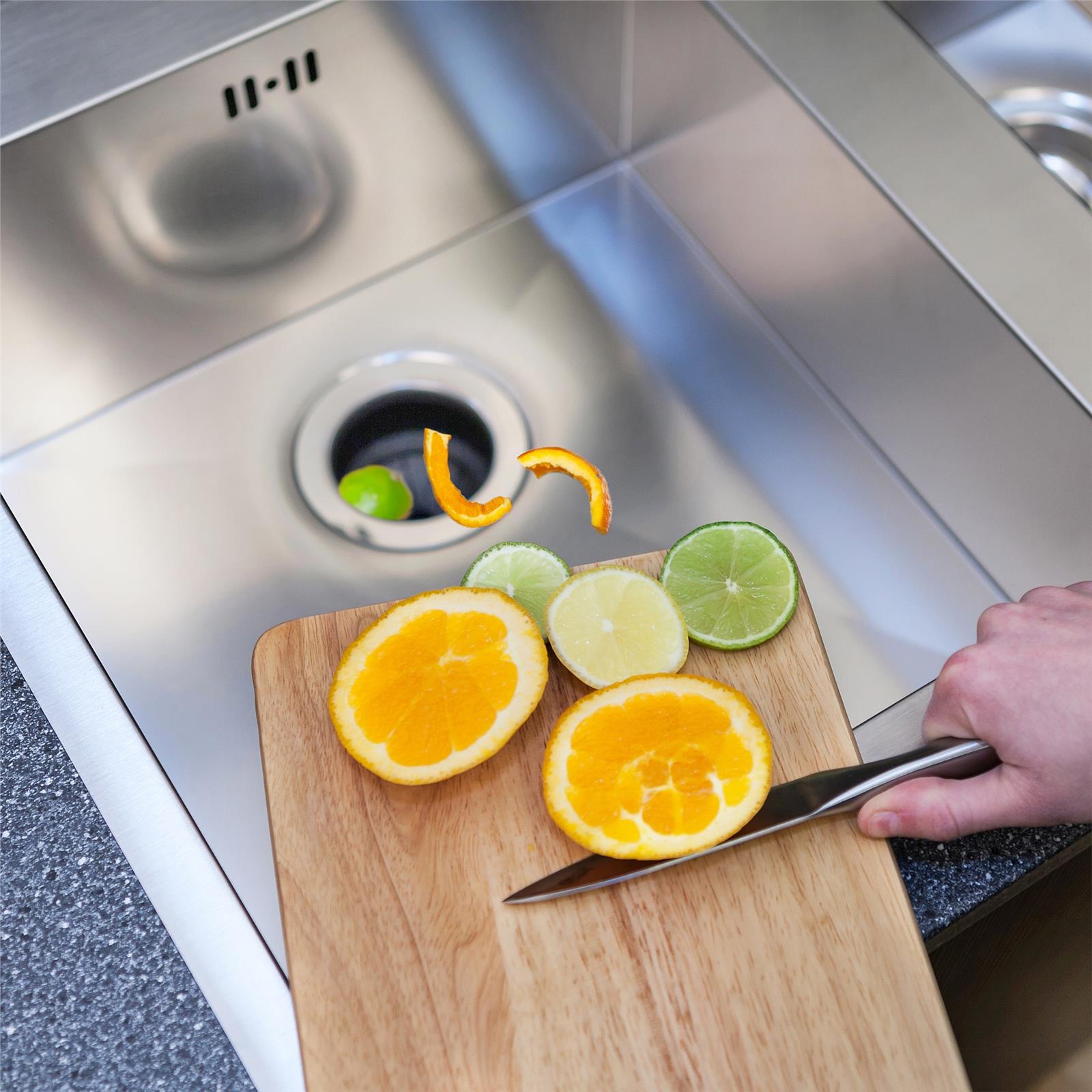 Reginox RD70 (A/S) 0.65hp Kitchen Sink Food Waste Disposal Unit With Air Switch