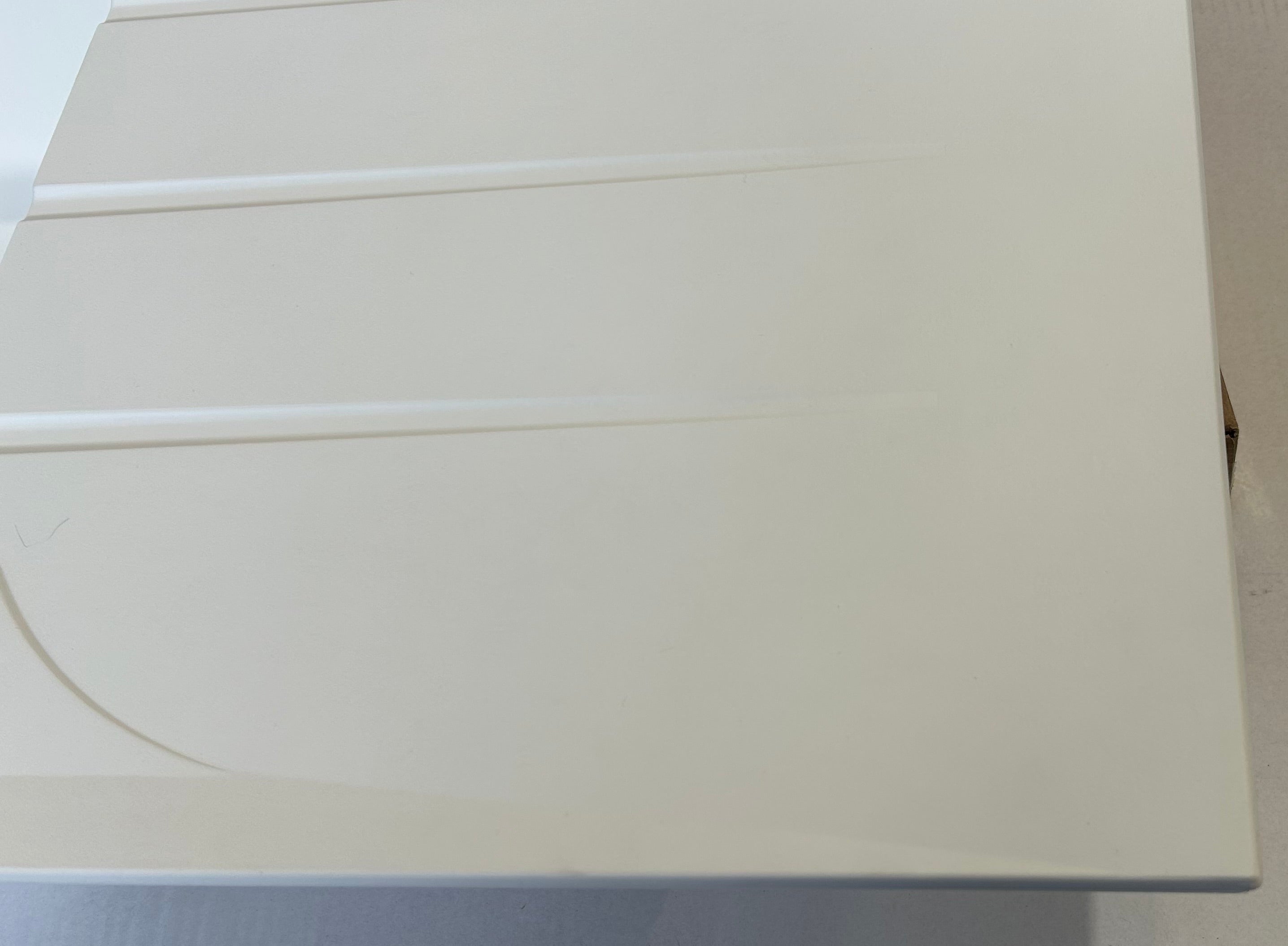 Liquida LP10WH 1.0 Bowl Composite Reversible White Kitchen Sink - GRADED