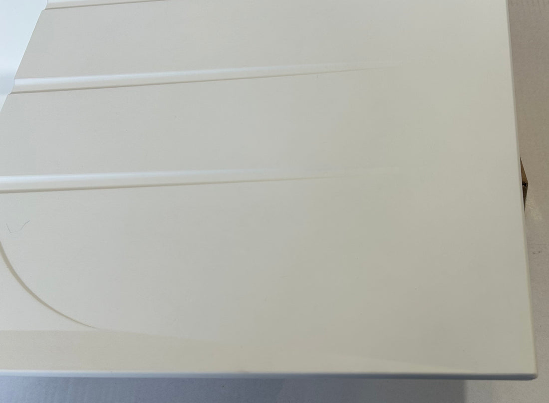 Liquida LP10WH 1.0 Bowl Composite Reversible White Kitchen Sink - GRADED