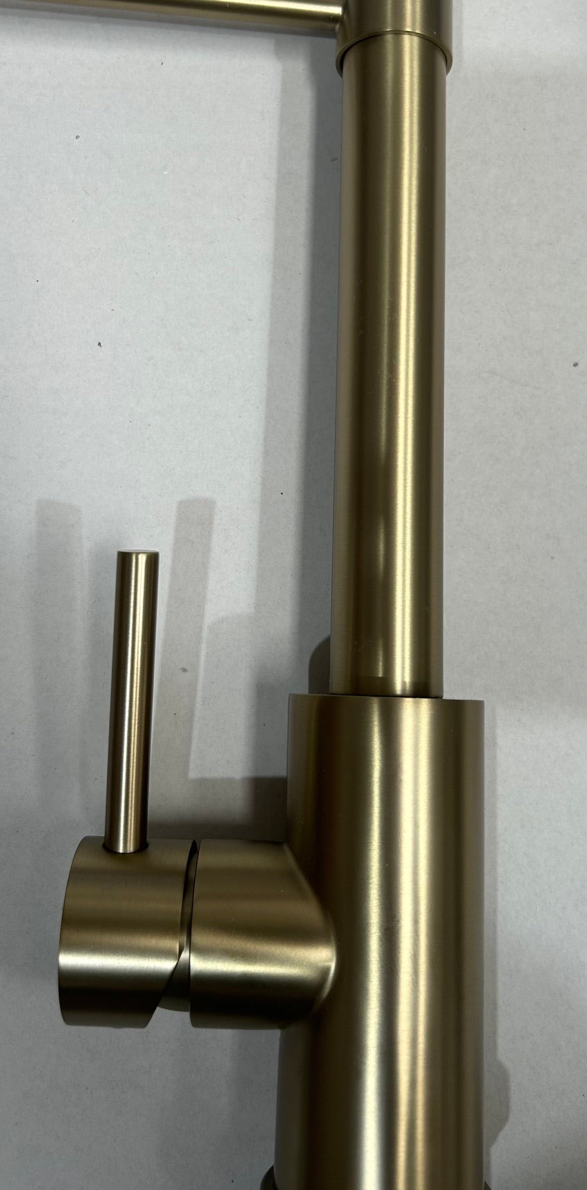 Liquida CT595BR Brushed Brass Kitchen Tap with Pull-Out Spray - GRADED