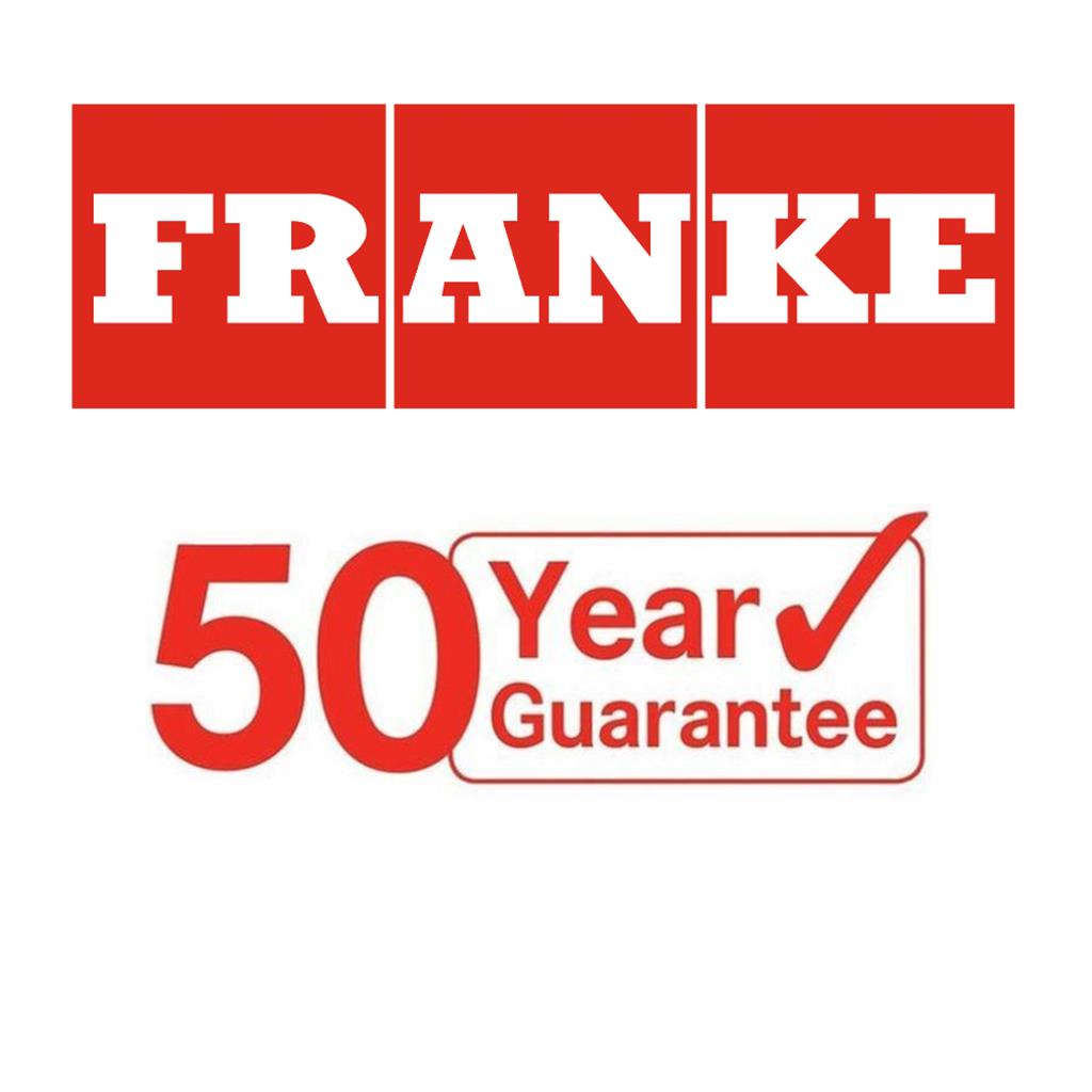 Franke UBG611-86MB Urban 1.0 Bowl FraGranite Reversible Matt Black Kitchen Sink