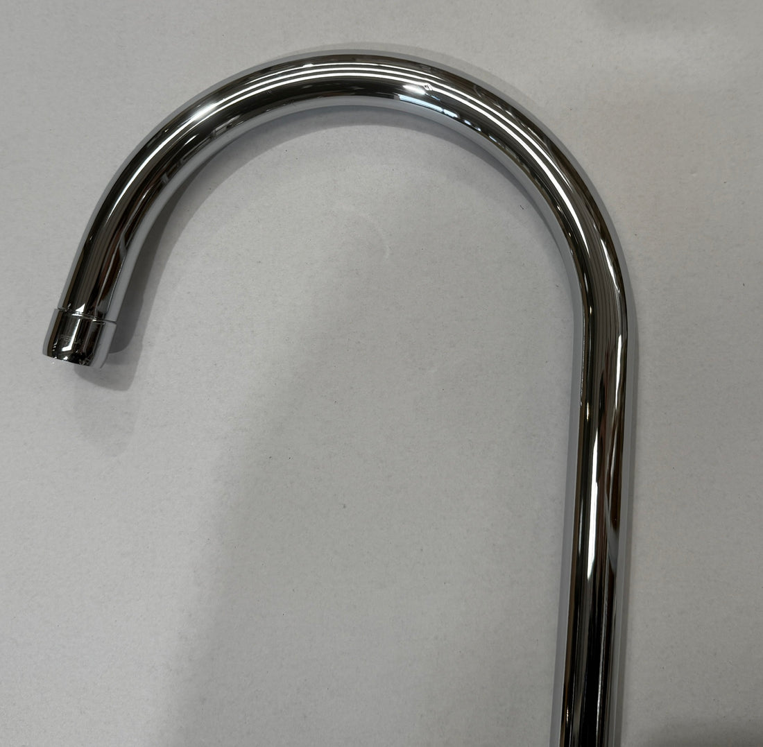 Franke Smart Pro Chrome Kitchen Tap With Cruciform Handles J Spout - GRADED