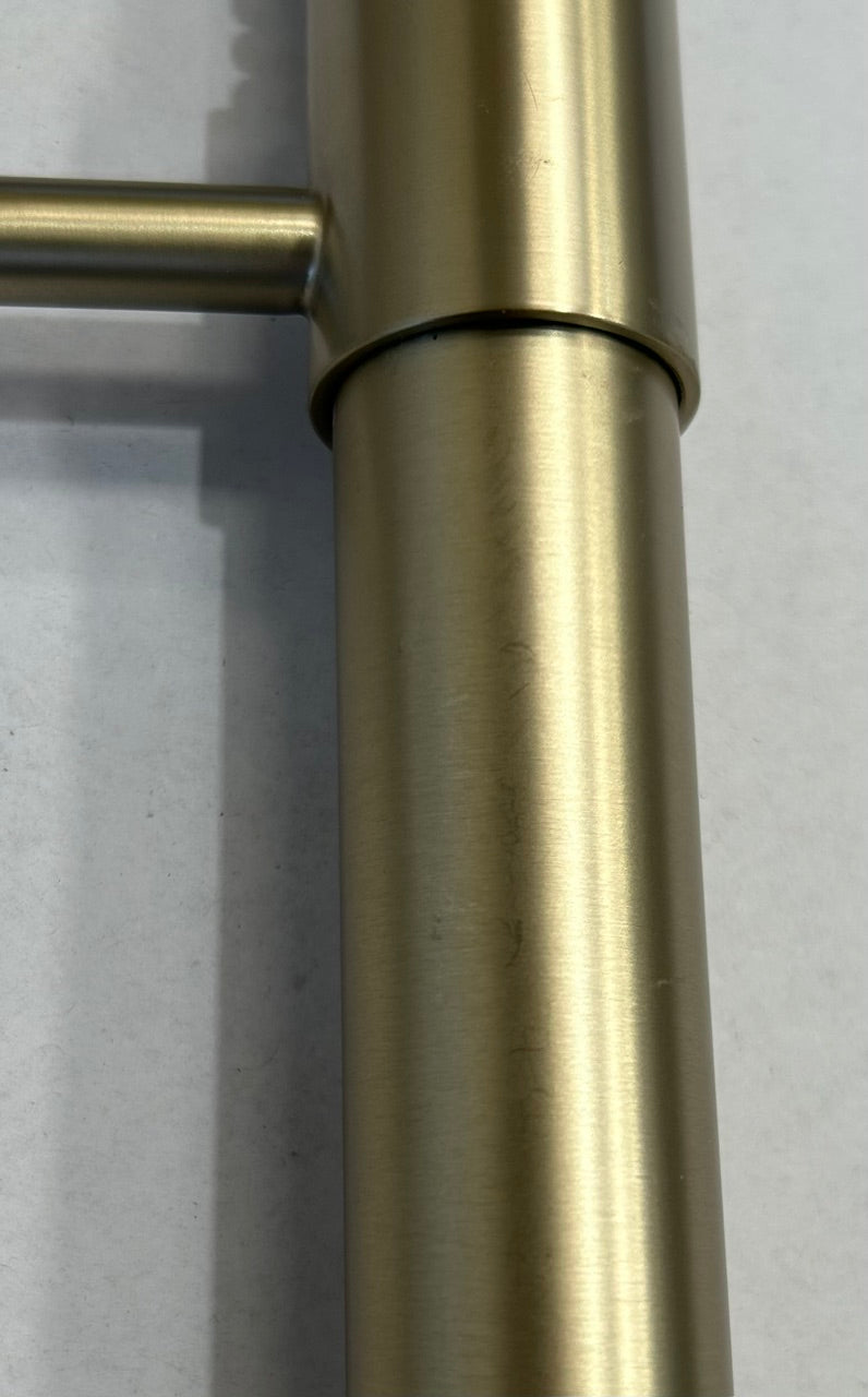 Liquida CT595BR Brass Spring Kitchen Pull Out Spray Kitchen Tap - GRADED x 1