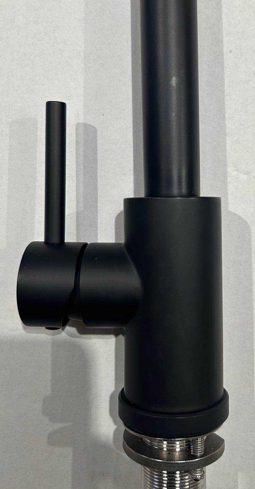 Liquida Black Kitchen Tap With Swivel Spout & Directional Spray - GR264MB