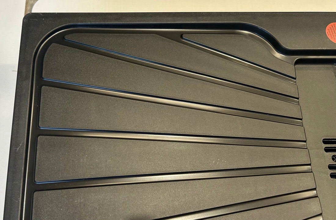 Liquida CMP5BL 1.0 Bowl Reversible Inset Kitchen Sink in Black - (GRADED)