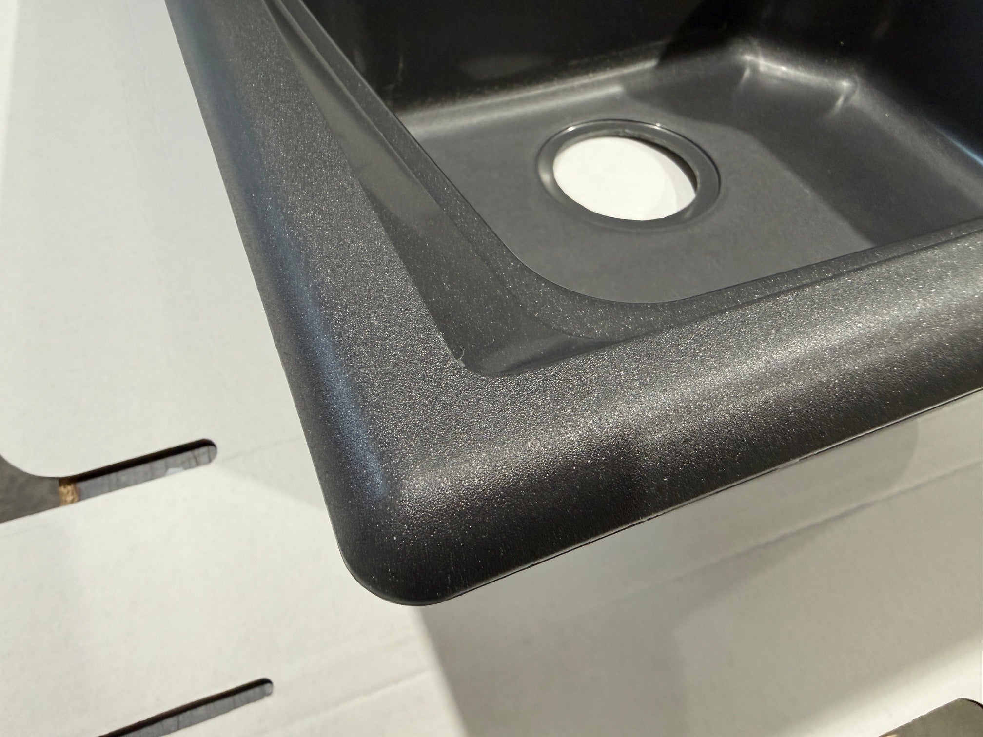 Liquida CMP15GR 1.5 Bowl Reversible Graphite Grey Kitchen Sink - GRADED