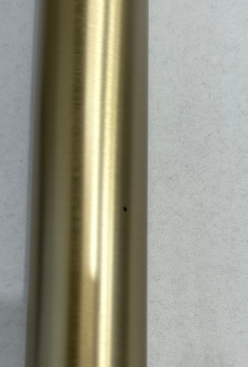 Liquida EPO11BR Brushed Brass Swan Neck Pull Out Kitchen Tap - GRADEDx1