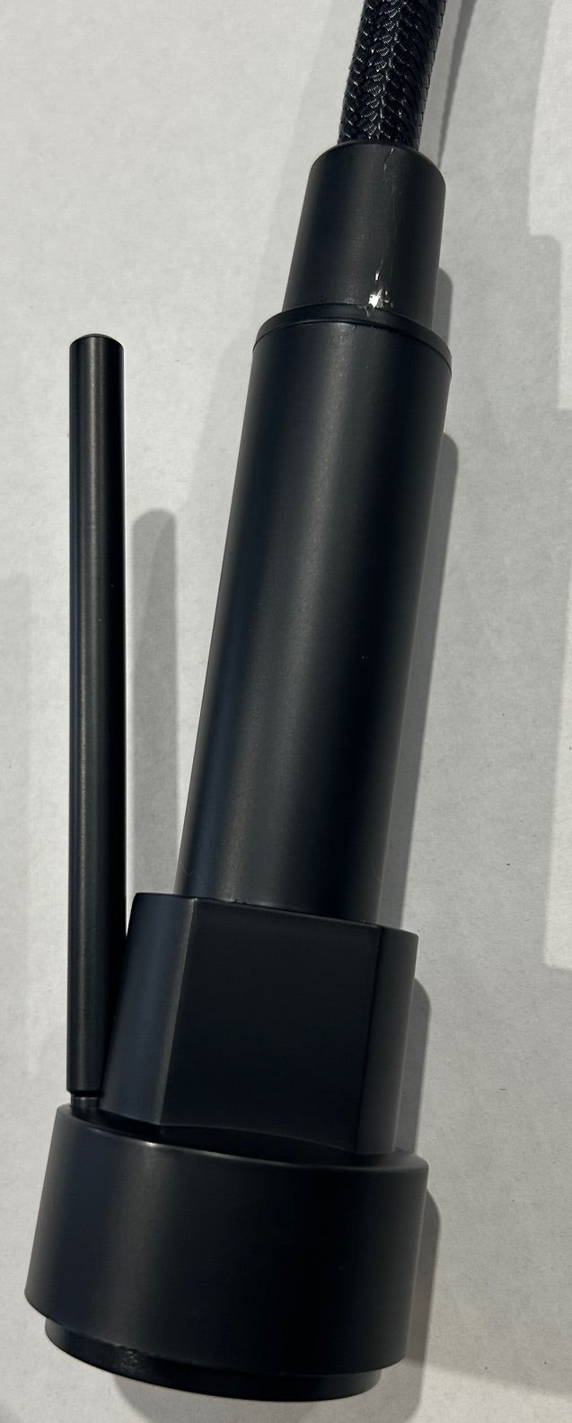 Liquida Black Kitchen Tap With Swivel Spout & Directional Spray - GR264MB