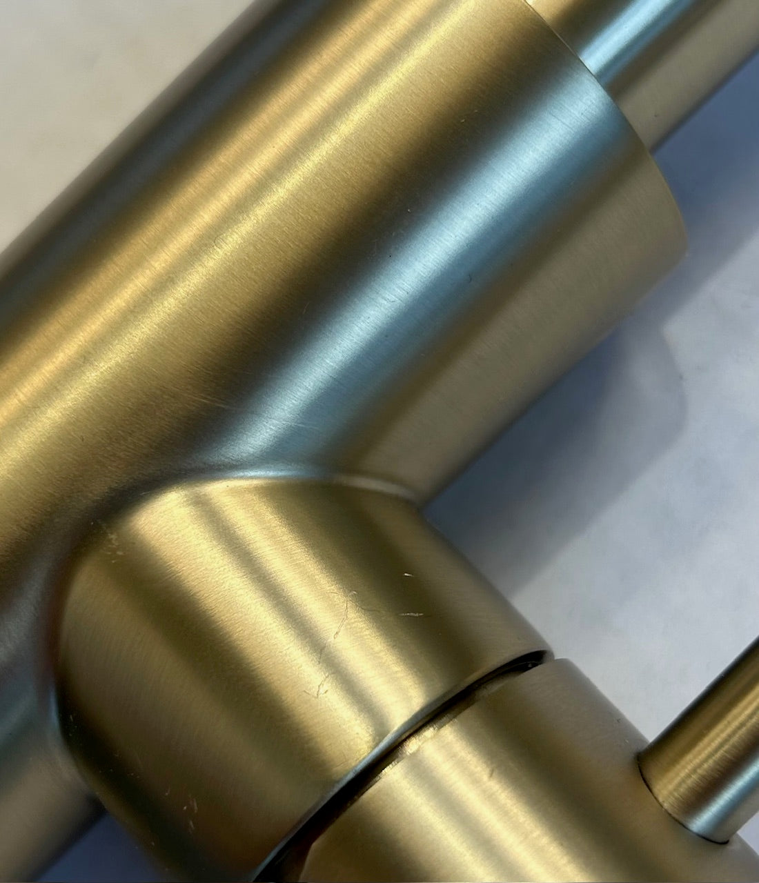 Liquida CT595BR Brass Spring Kitchen Tap with Pull Out Spray - GRADED