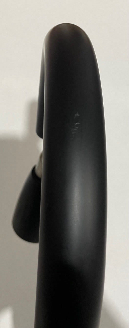 Liquida KPO11MB Single Lever Matt Black Kitchen Tap With Pull Out Spray - GRADED