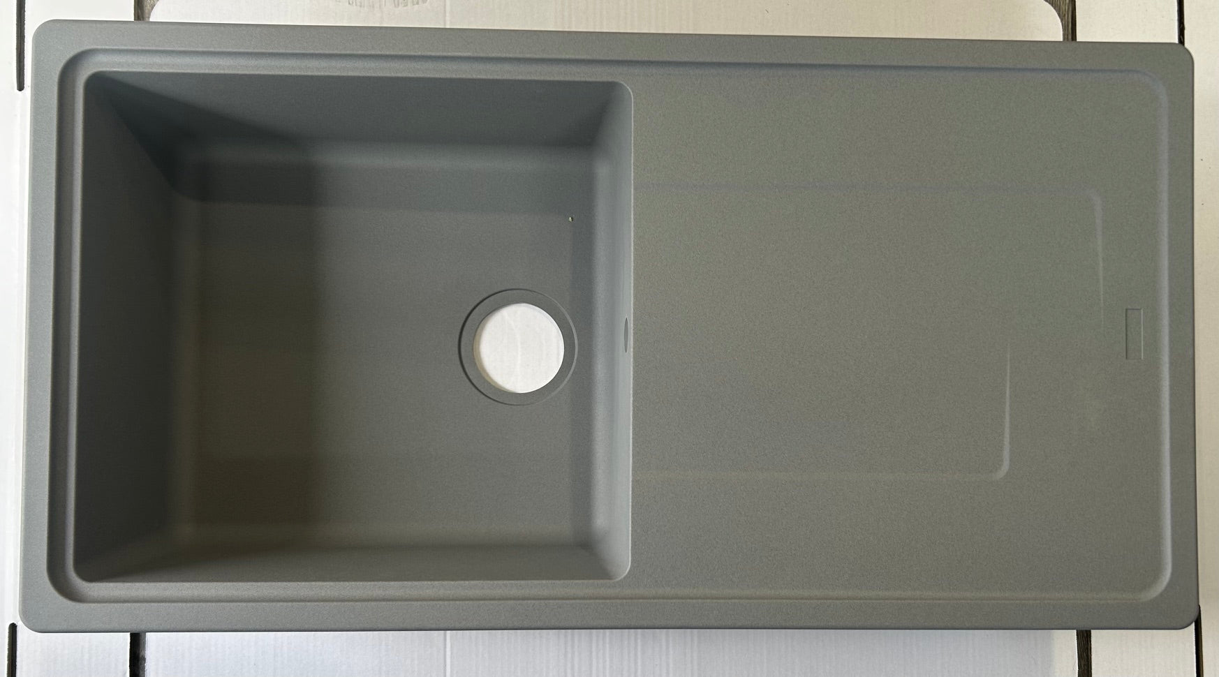 Franke Gemini GMD611UG 1.0 Bowl Tectonite Reversible Urban Grey Kitchen Sink