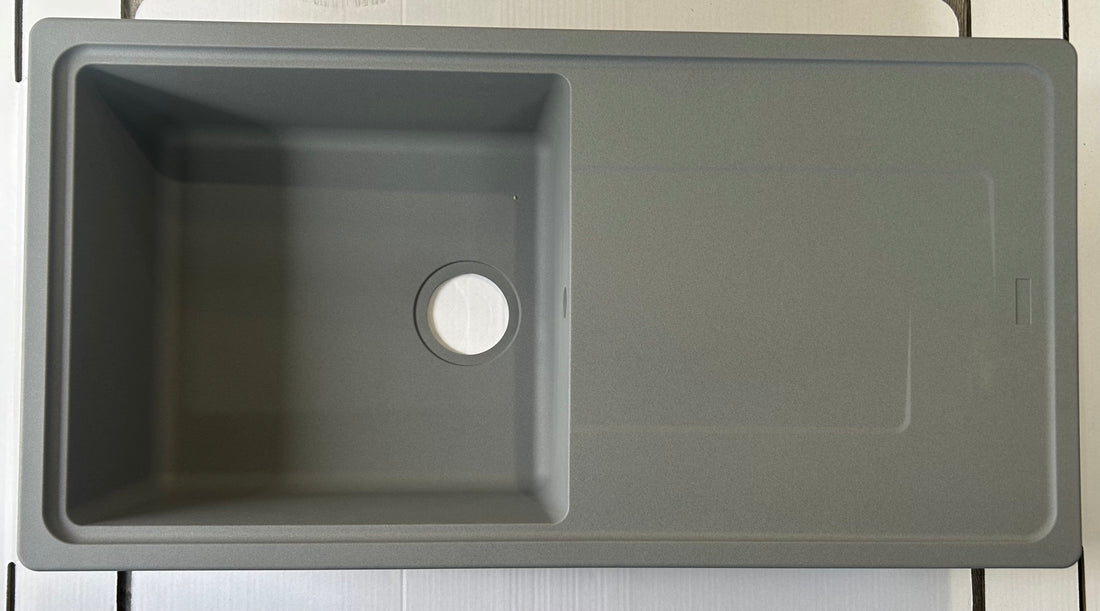 Franke Gemini GMD611UG 1.0 Bowl Tectonite Reversible Urban Grey Kitchen Sink