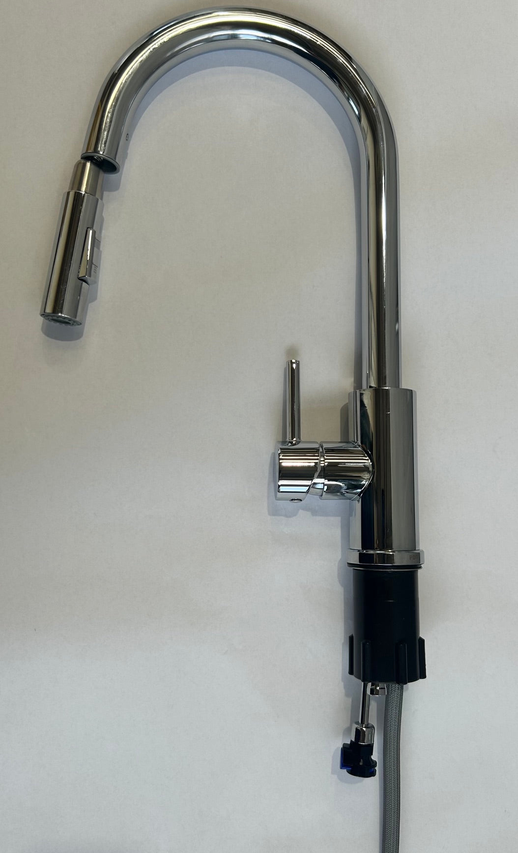 Liquida CT452CH Single Lever Pull-Out Chrome Kitchen Mixer Tap - GRADED