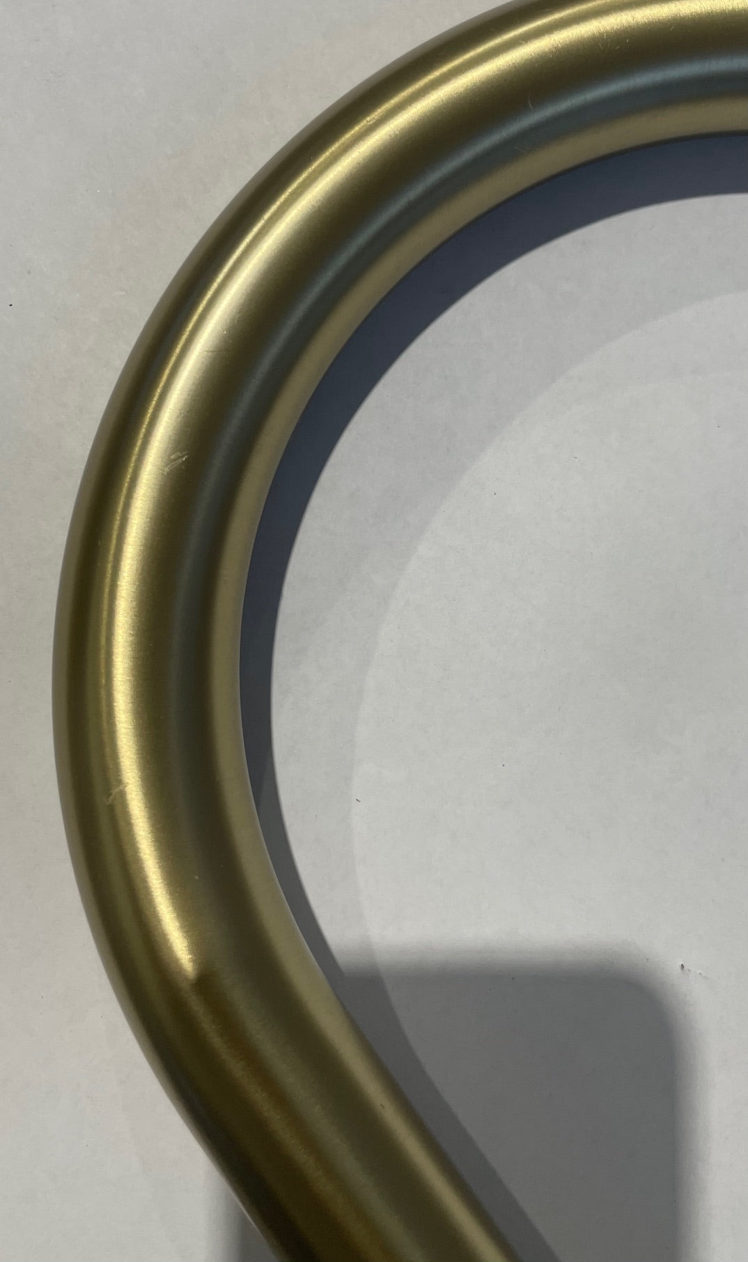 Liquida EPO11BR Brushed Brass Swan Neck Pull Out Kitchen Tap - GRADED