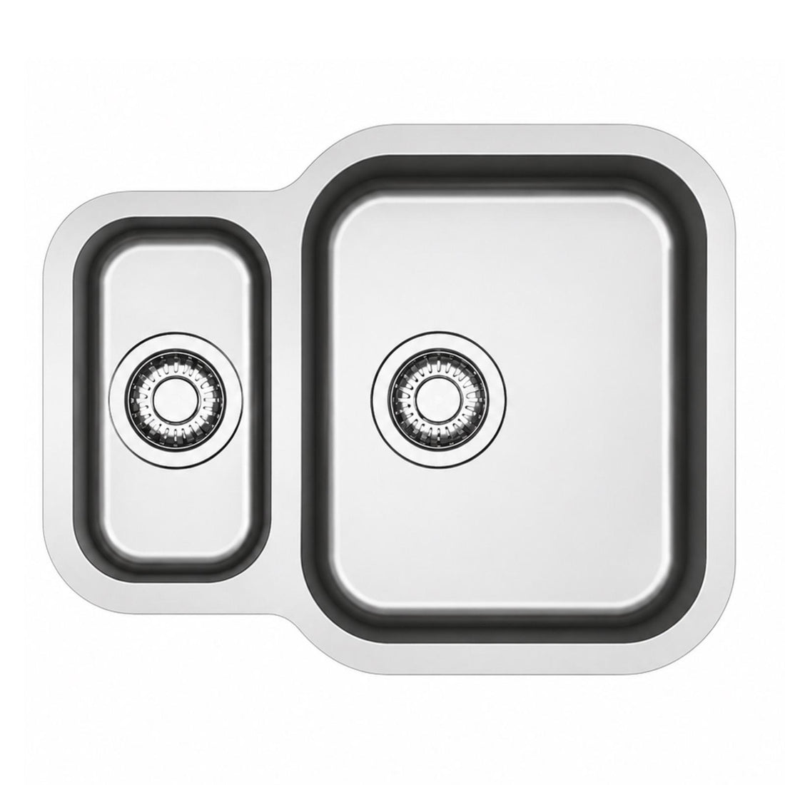 Franke SRX 160-34-16 Stainless Steel 1.5 Bowl Undermount Kitchen Sink