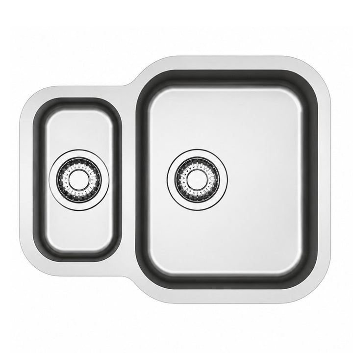 Franke SRX 160-34-16 Stainless Steel 1.5 Bowl Undermount Kitchen Sink